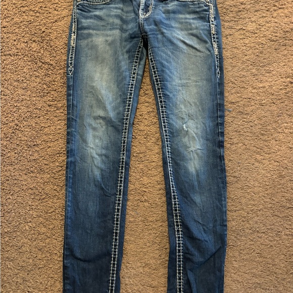Rock Revival Jeans Karla size 28 cuffed skinny - Picture 2 of 7